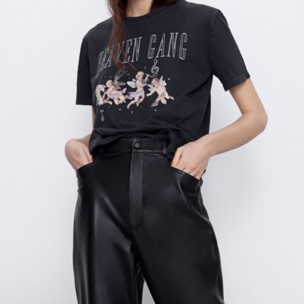 Zara Heaven Gang shirt/ Size M/ NWOT